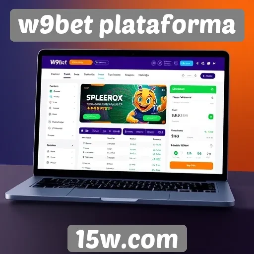 Interface do usuário da W9bet plataforma é intuitiva e acessível